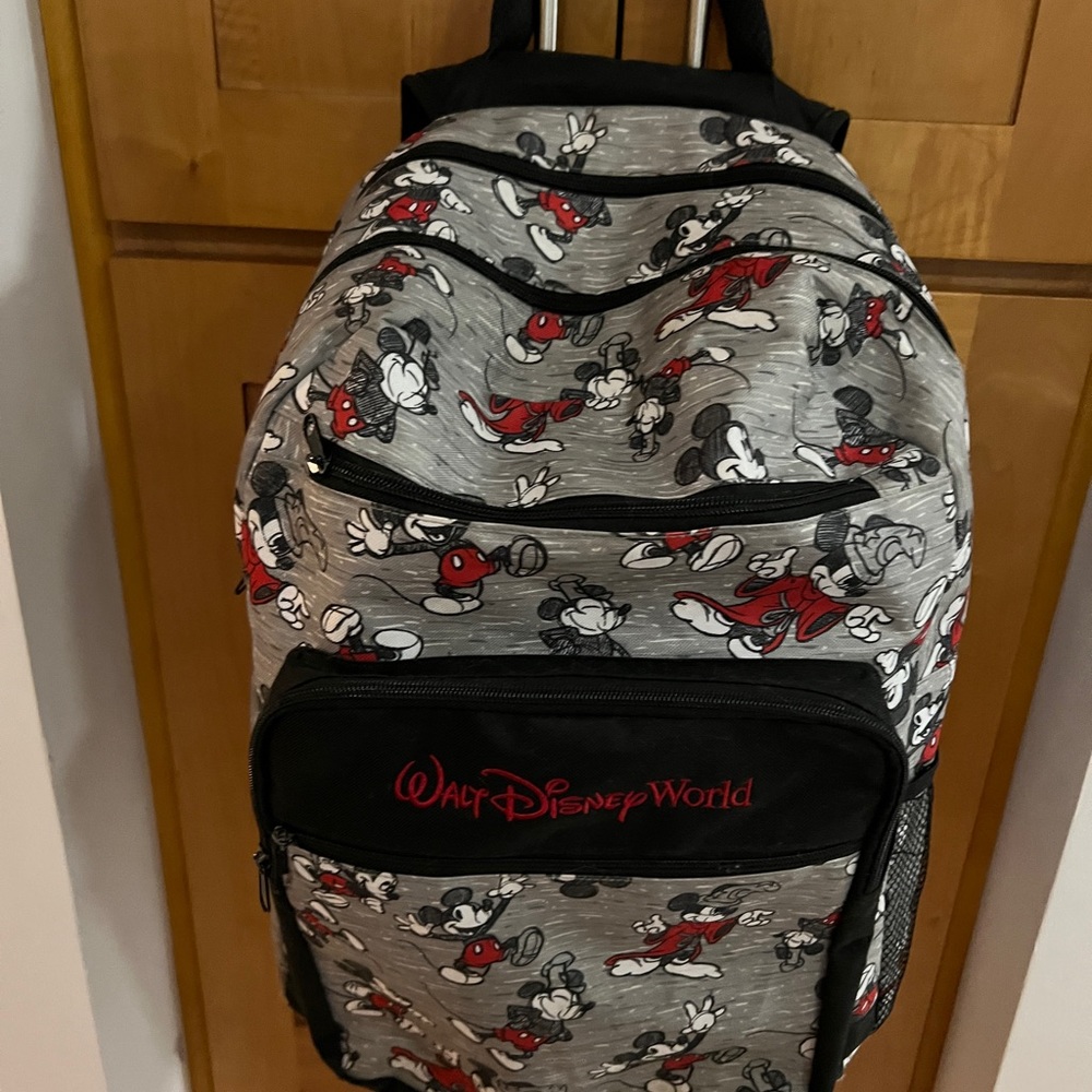 Dripped out Mickey backpack, Disney brand